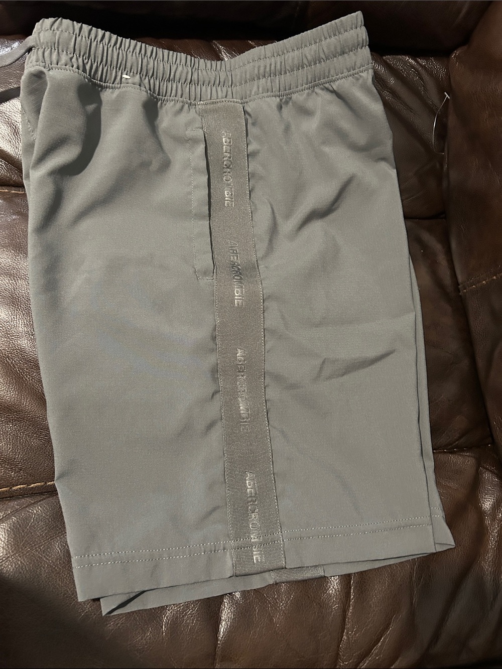 Abercrombie Kids Gray Athletic Shorts